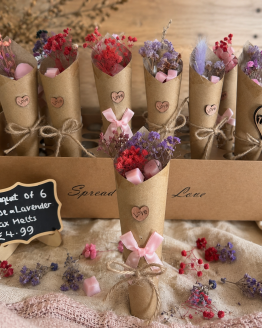 Rose & Lavender Wax Melt Bouquet