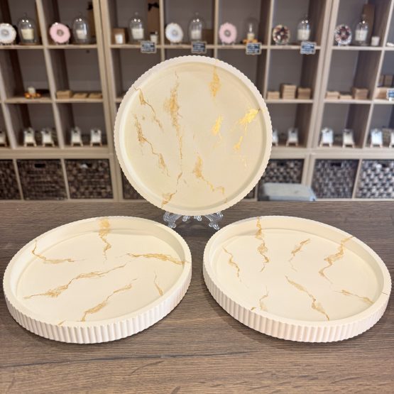 Stone Effect Marble Tray